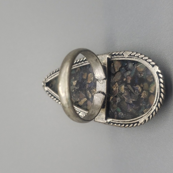 Ethiopian Fire Opal Ring - Picture 3 of 7